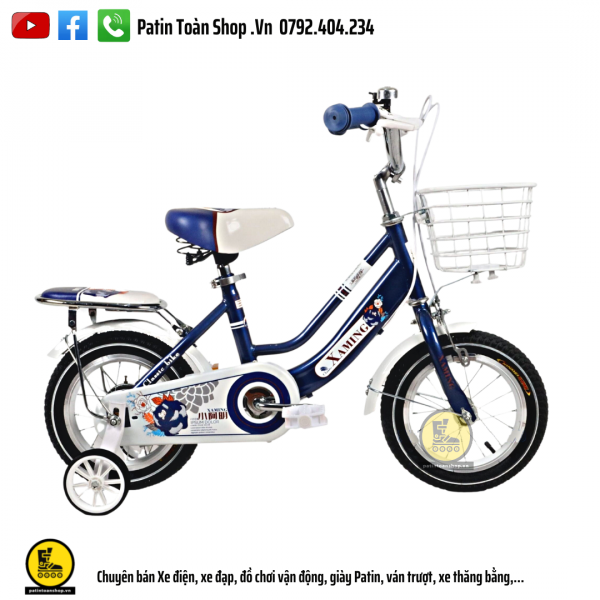 2 600x600 - Xe đạp Xaming Aming 03 Màu xanh dương