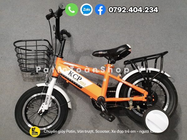 z3211996118666 91c2997e1178d42d7735b3488bfac2cd 600x450 - Xe đạp trẻ em KCP Bike (12inch) Màu cam