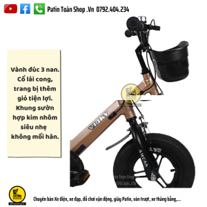 11 1 300x300 - Xe đạp trẻ em Vicky Màu đồng