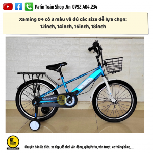11 2 300x300 - Xe đạp trẻ em Xaming Aming 04 Màu xanh dương