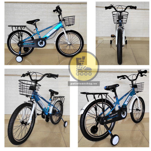 12 2 600x600 - Xe đạp trẻ em Xaming Aming 04 Màu xanh dương