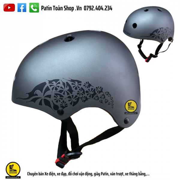 1 10 600x600 - Nón Bảo Hộ BKB H1 Helmet Màu xám
