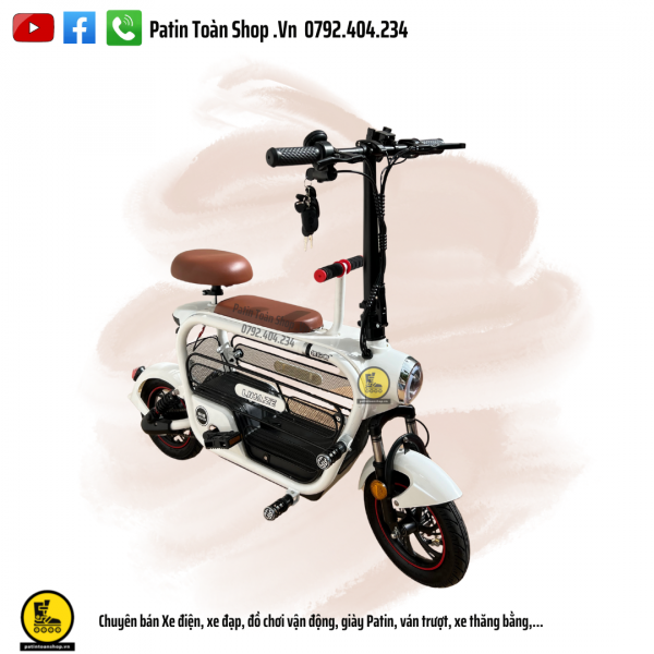 lizahe trang 5 600x600 - Xe đạp điện Hot Girl – xe điện gấp Lizahe