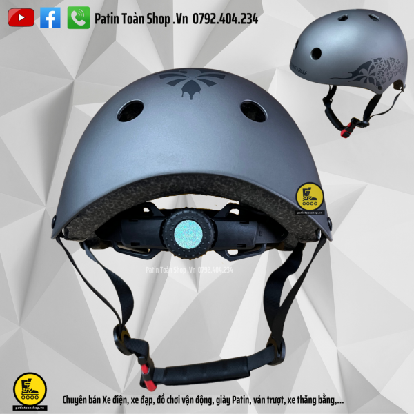 3 600x600 - Nón Bảo Hộ BKB H1 Helmet Màu xám