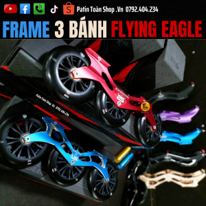 8 6 300x300 - Frame 3 Bánh Patin Tốc Độ – Speed Flying Eagle Ultrasonic 125mm