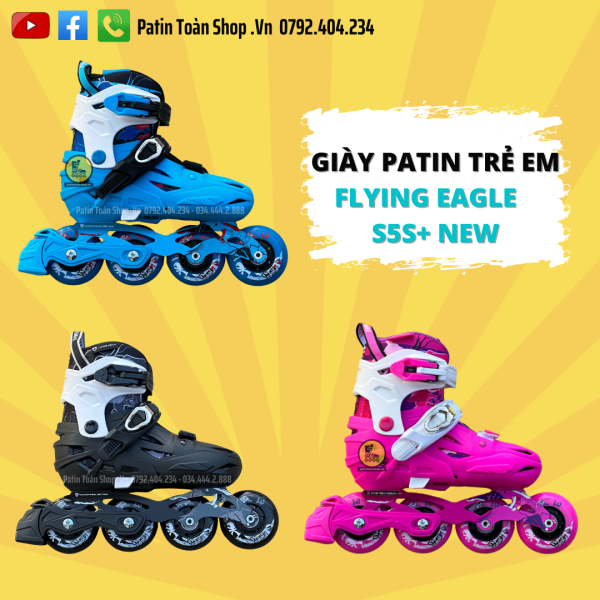 20 600x600 - Giày Patin Flying Eagle S5S+ (New) Màu xanh dương