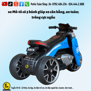 14 1 300x300 - Xe Moto điện trẻ em BDQ 6188 Màu xanh