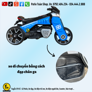 15 1 300x300 - Xe Moto điện trẻ em BDQ 6188 Màu xanh