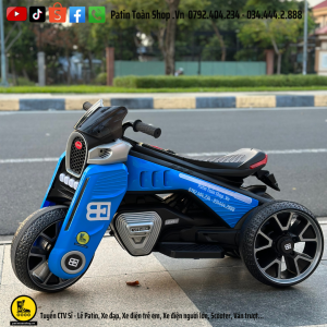 17 1 300x300 - Xe Moto điện trẻ em BDQ 6188 Màu xanh
