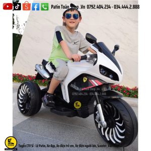 20 3 300x300 - Xe moto điện trẻ em XM-900 Màu xanh