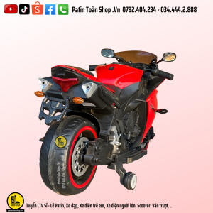 21 2 300x300 - Xe moto điện trẻ em Yamaha R1 Màu đỏ