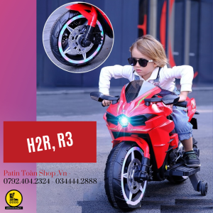 32 300x300 - Xe moto điện trẻ em Kawasaki Ninja H2R màu đỏ