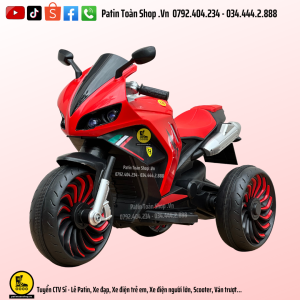 1 3 300x300 - Xe moto điện trẻ em XM-900 Màu đỏ
